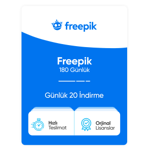 Freepik – 180 Günlük